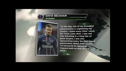 Дейвид Бекъм се отказа от футбола на 38 години