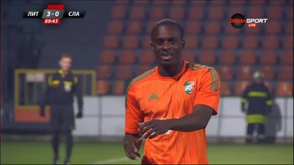 Данило Асприля оформи крайното 4:0 срещу Славия