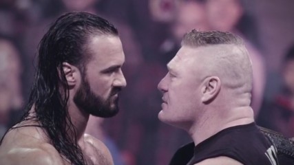 WWE Champion Brock Lesnar battles Drew McIntyre at WrestleMania