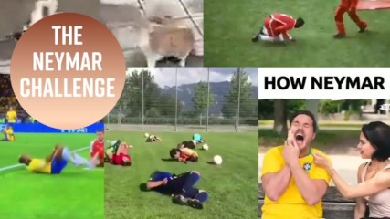 Неймар е прекарал 14 минути в лежане на тревата по време на Световното