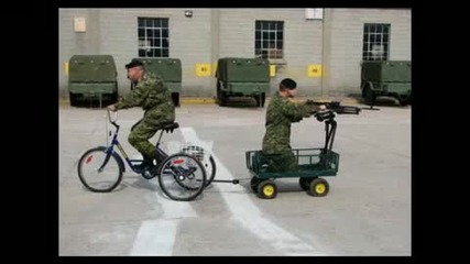 Забавни снимки от армията 