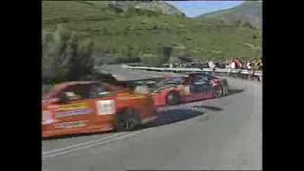 Orange drift team in Greece