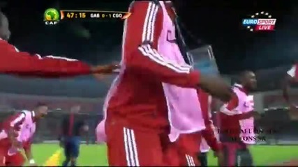 Габон 0 - 1 Конго ( 21/01/2015 ) ( Kупа на африканските нации 2015 )