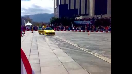 Дрифт-демонстрация на Тодор Дунев