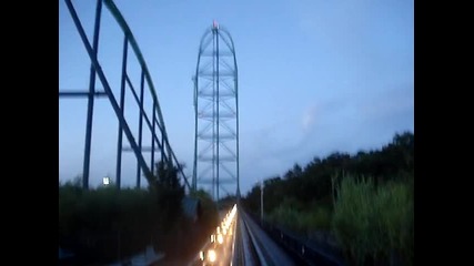 Kingda Ka front seat