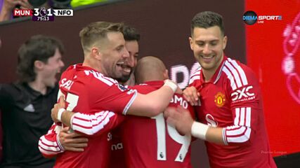 Goal by Manchester United