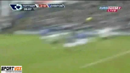 Тотнъм - Евертън 2 - 1 Всички голове