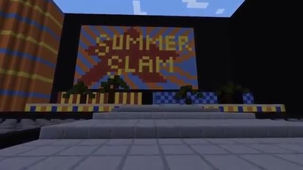 Wwe Summerslam arena tour through Minecraft #6