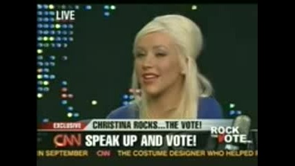 Christina Aguilera On Larry King Part 2