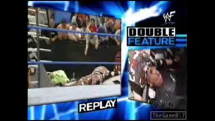 WWE - Jeff Hardy Скача Върху ladder