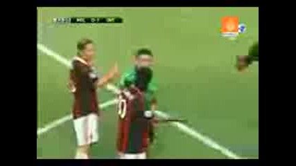 (hd)ronaldinho Red Card Funny! Inter Milan Friendly Match Scandal 