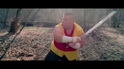 Fruit Ninja в реалния живот + Dubstep !
