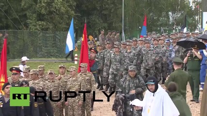 Russia: Chinese tanks, infantry perform at Tank Biathlon World Championship