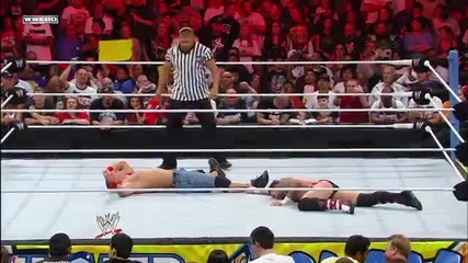 Summerslam 2011 john cena vs. cm punk