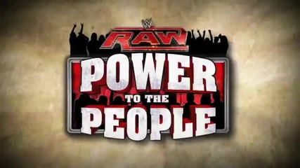 Raw Power to the People - Tonight