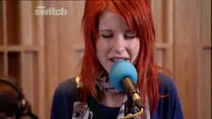 Paramore - Loves Not A Competition [bbc Live Lounge Radio1]
