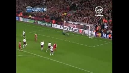 08.04 Ливърпул - Арсенал 4:2 Стивън Джерард Гол