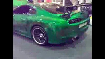 Back Fire On A Supra