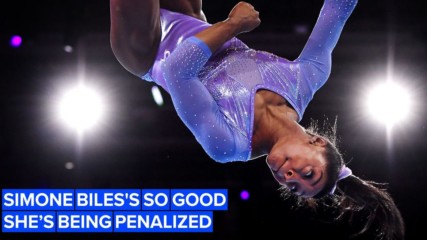 Why is Simone Biles's best move causing so much controversy?