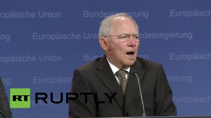 Belgium: Greece negotiations will be "exceptionally difficult" - Schauble