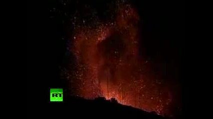 Видео * Вулканът Pacaya Гватемала, който изригна в Южна Америка 
