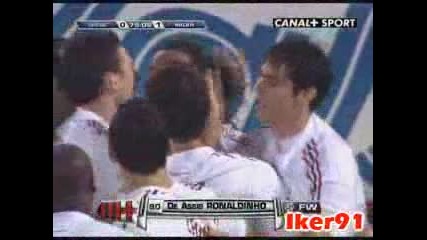 Аc. Milan 1 - 0 Lecce Ronaldinho {*by Vafl}