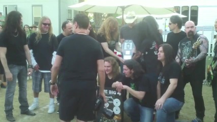 Backstage Big 4 Photo Shoot