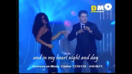 Haifa Wehbe Sexy Belly Dance for Ragheb Alama Ya Habib Elbi english 