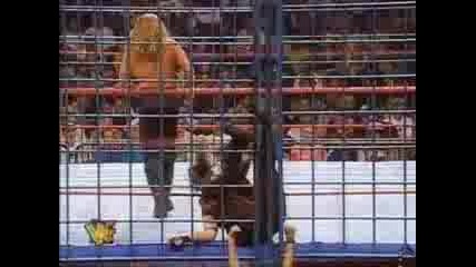 Wwf Summerslam 1997 - Mankind vs Triple H [мач в клетка]
