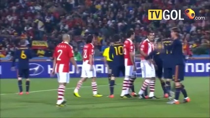 World Cup 2010 Highlights Парагвай - Испания 