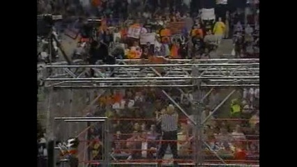 Wwf Raw Is War 01.05.00 The Rock vs Shane Macmahon - Steel Cage Match