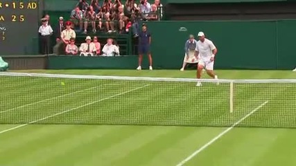 Federer vs Falla - Wimbledon 2010