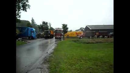 daf Nieck de vries & Scania Gods en bil