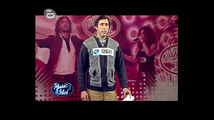 Участникът С Перфектният Английски * Music Idol 3 - София * 10.03.09
