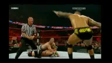 Wwe Raw 08/10/2009 Orton and Cena правят невероятно Рко 