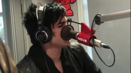 Novafm Australia - Adam Lambert Talks Make-up