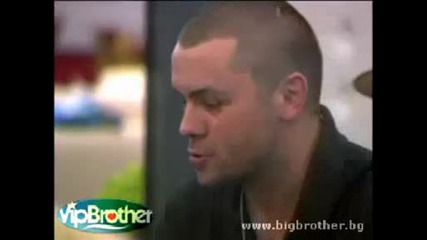 Vip Brother 3 - Съквартирантите обсъждат Андрей Слабаков