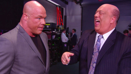 Kurt Angle asks Paul Heyman for a favor: Raw, April 2, 2018