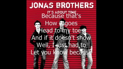 Jonas Brothers - I am what I am (lyrics)