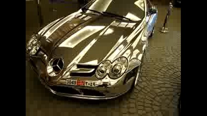 Mclaren Mercedes Slr - chrome - Dubai