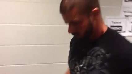 Bobby Roode Preparing for His Tables Match Tonight