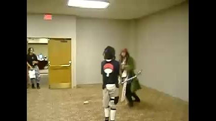 Sasuke vs Captain Jack Sparrow 