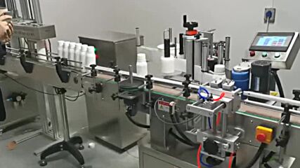 Автоматична бутилираща линия / Automatic liquid filling machine
