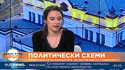 Яница Петкова, политолог: Изходът от ситуацията е диалог
