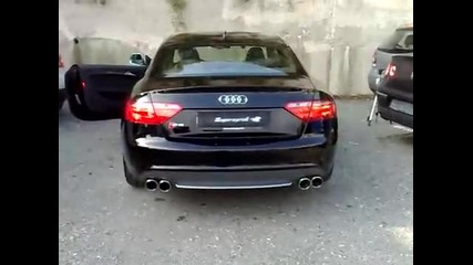 Audi S5 V8 4.2 with Supersprint exhaust system 