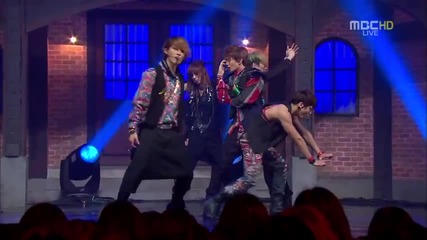 Shinee - Sherlock + Stranger @ Music Core (24.03.2012)
