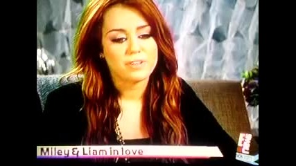 Joe Demi and Miley Liam on E News 