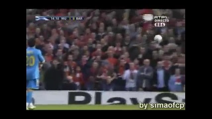 Manchester United - Barcelona 1 - 0 Scholes