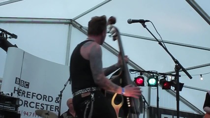 The Delray Rockets' Bbc Introducing session at the Wychwood Festival