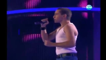 X Factor Bulgaria - Rafi Bogosian - Purple Rain (prince) 08.11.2011